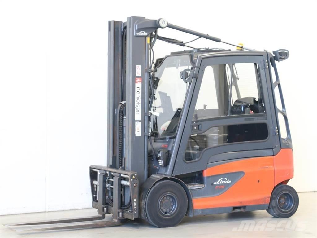 Linde E25L/387 전동 지게차