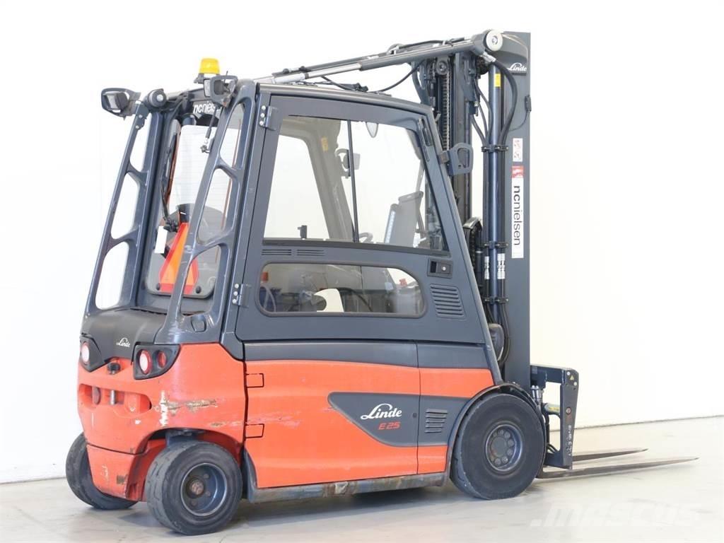 Linde E25L/387 전동 지게차