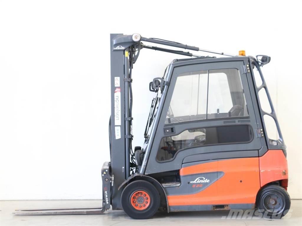 Linde E25L/387 전동 지게차