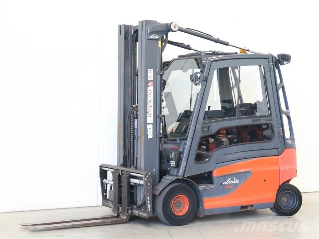 Linde E25L/387 전동 지게차