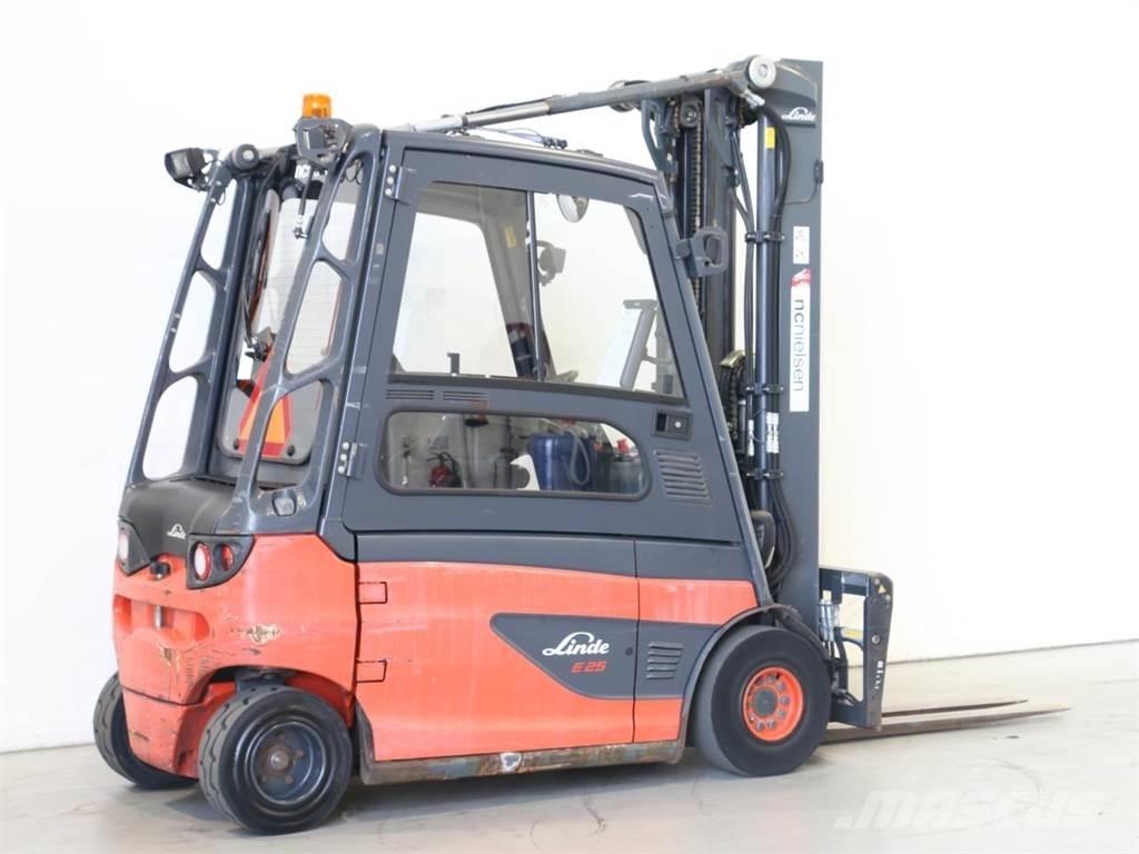 Linde E25L/387 전동 지게차