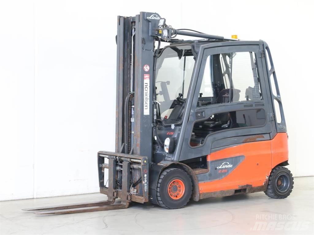 Linde E25L/387 전동 지게차