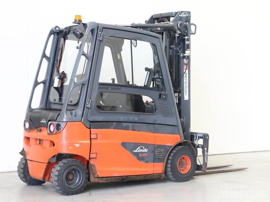 Linde E25L/387 전동 지게차