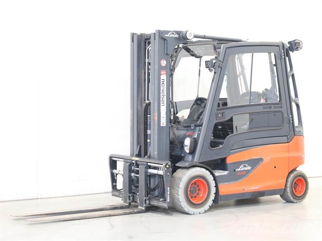 Linde E25L/387 전동 지게차