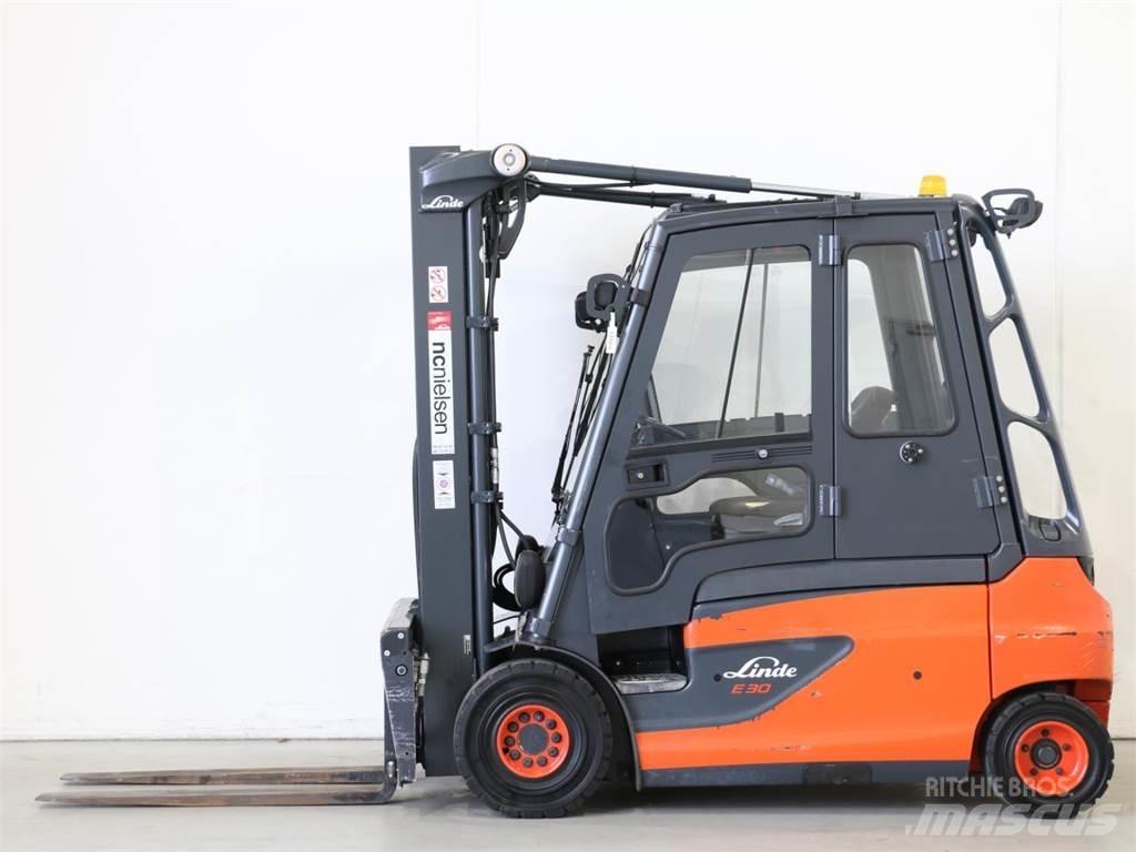 Linde E30L/387 전동 지게차