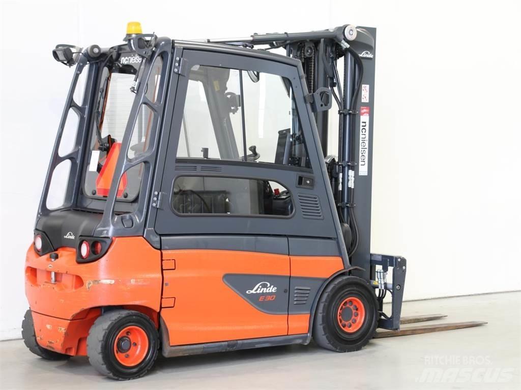 Linde E30L/387 전동 지게차