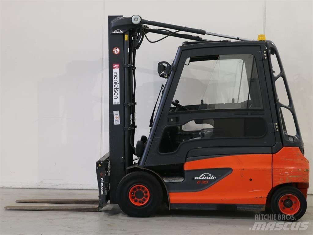 Linde E30L/387 전동 지게차