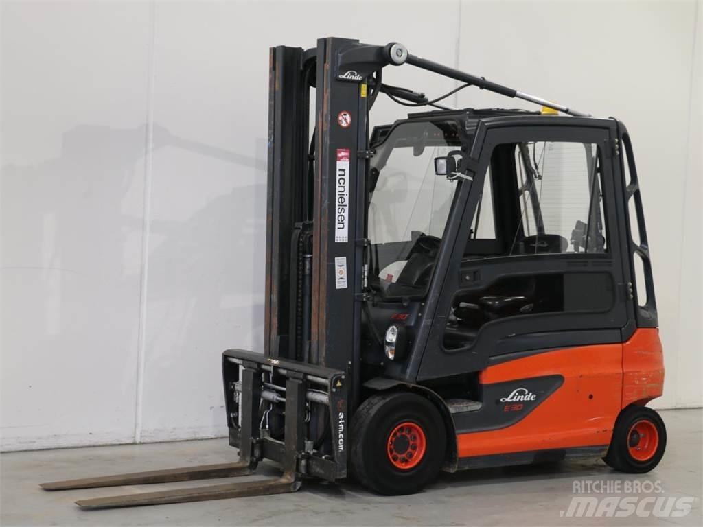 Linde E30L/387 전동 지게차