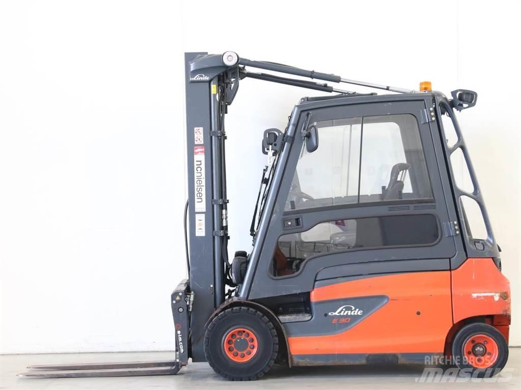 Linde E30L/387 전동 지게차