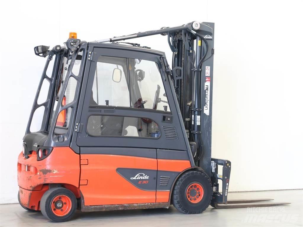Linde E30L/387 전동 지게차