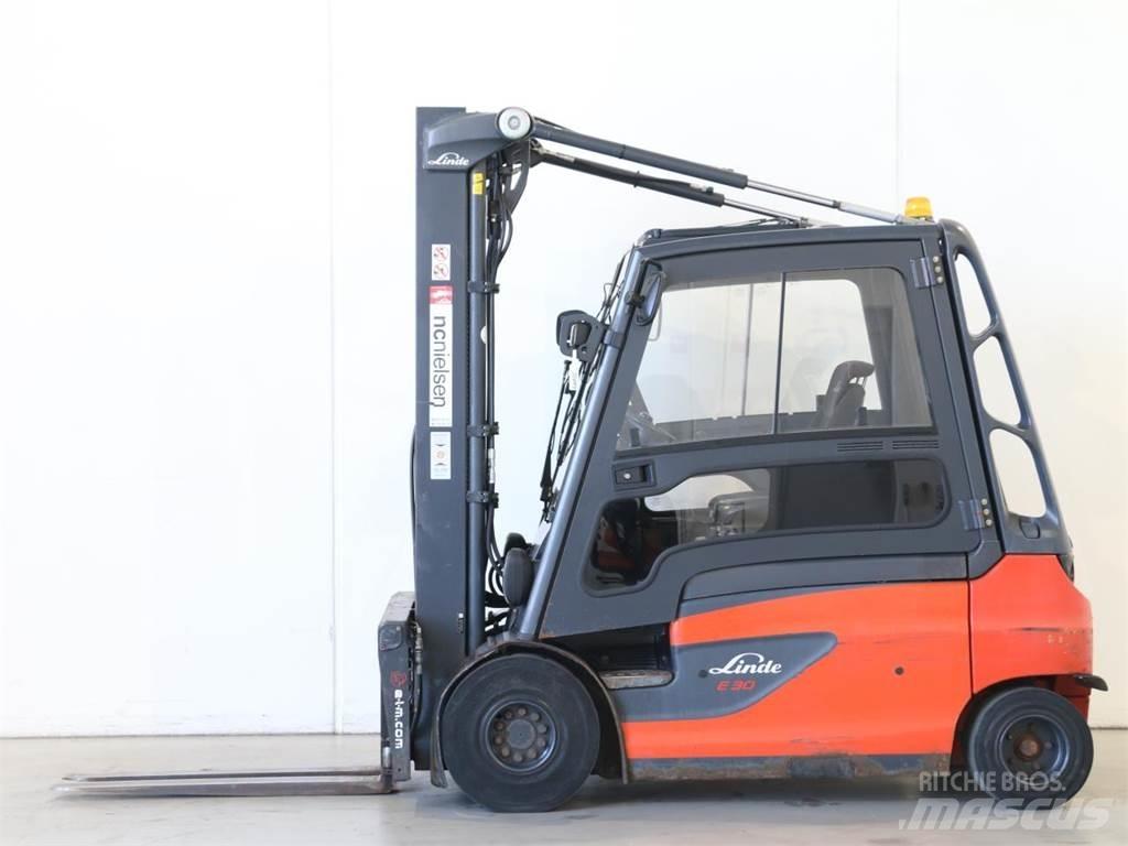 Linde E30L/387 전동 지게차