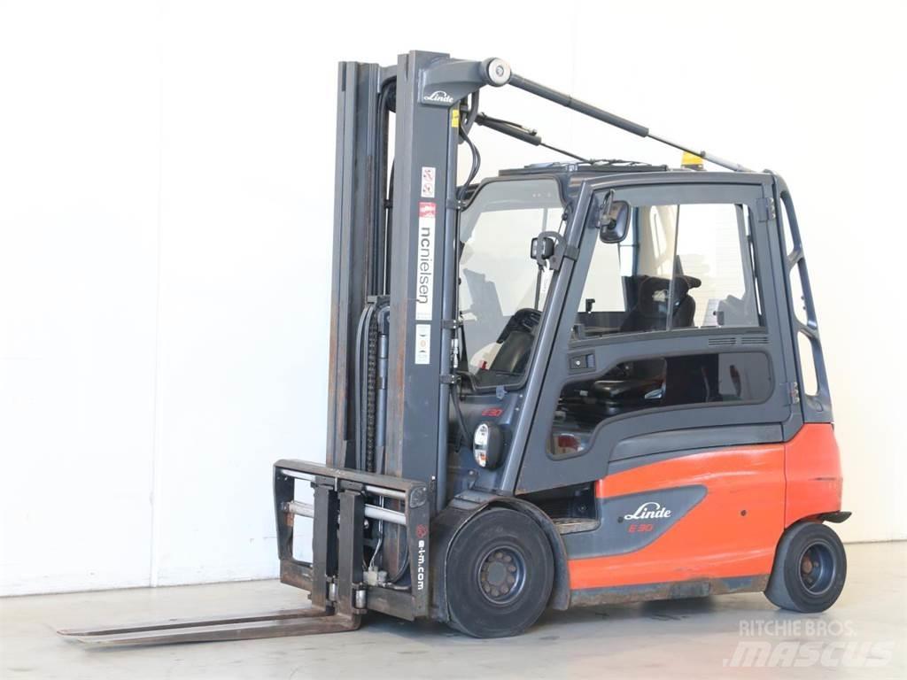 Linde E30L/387 전동 지게차