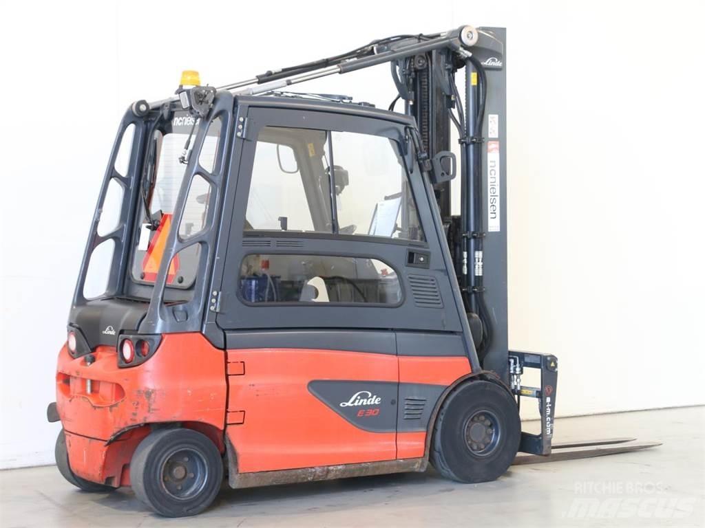 Linde E30L/387 전동 지게차