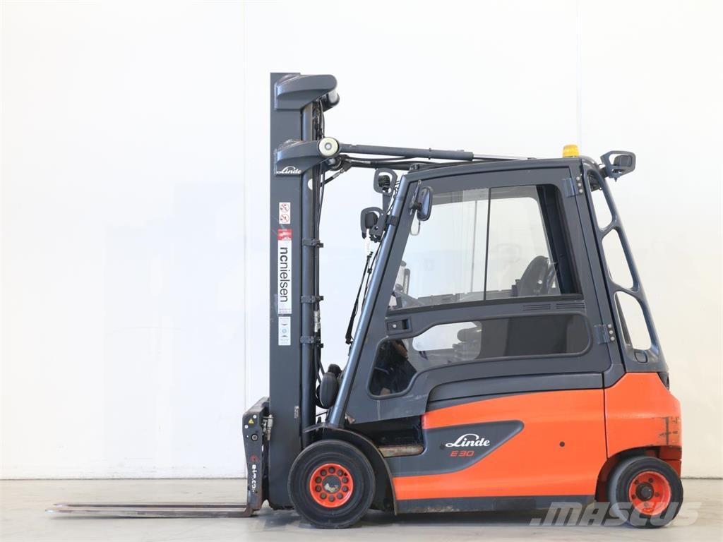 Linde E30L/387 전동 지게차