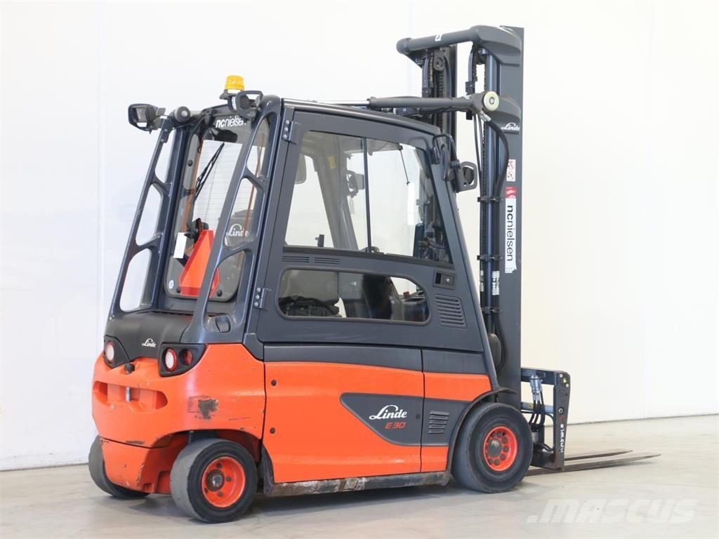 Linde E30L/387 전동 지게차