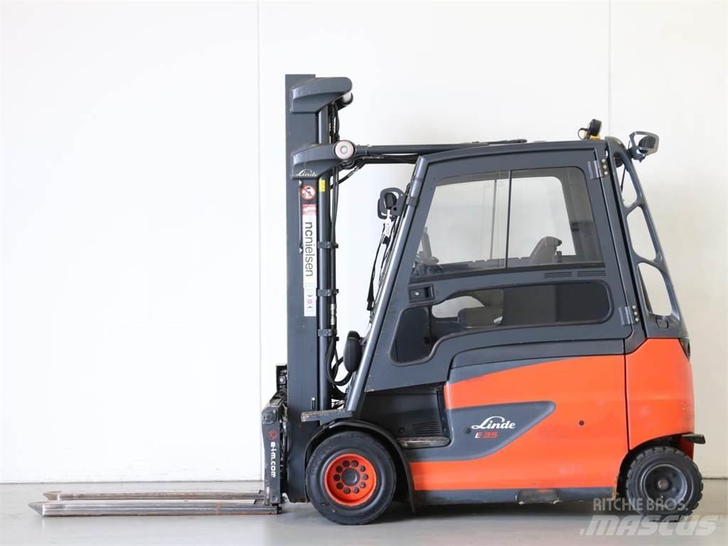 Linde E35HL/387 전동 지게차