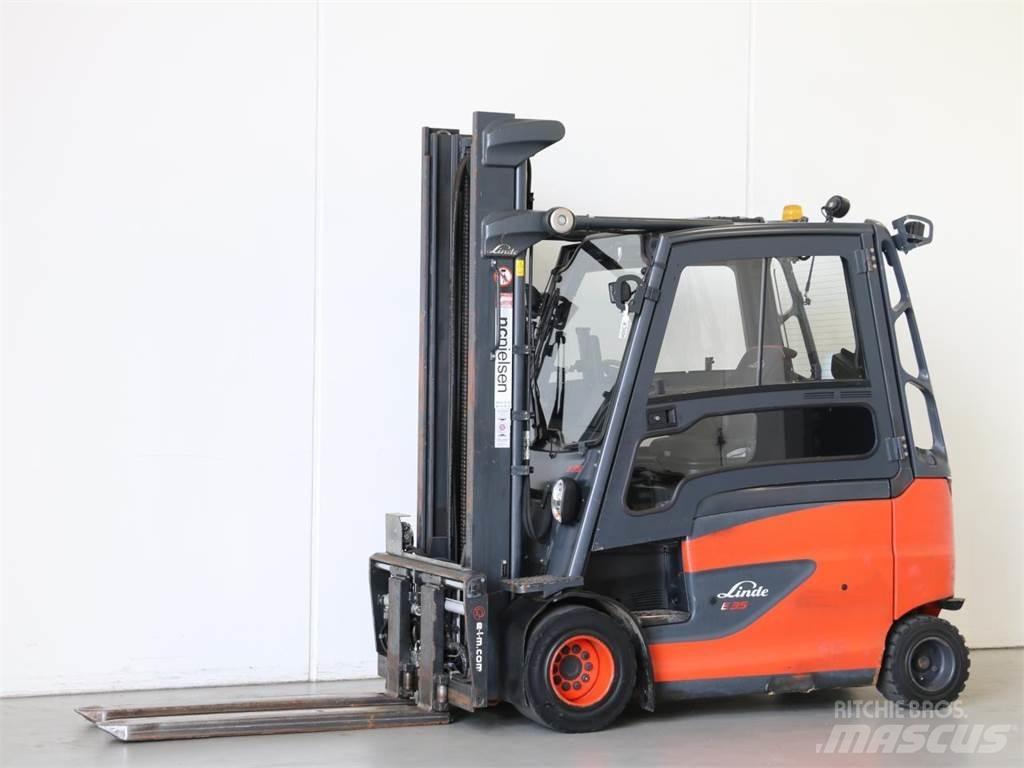 Linde E35HL/387 전동 지게차