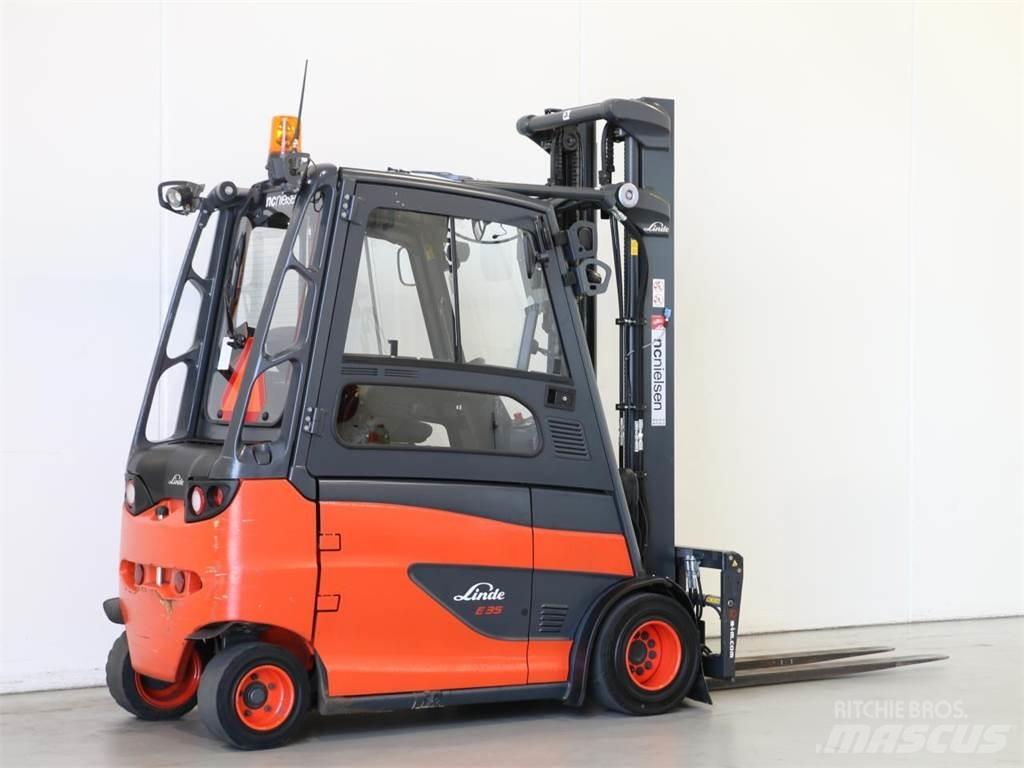 Linde E35HL/387 전동 지게차