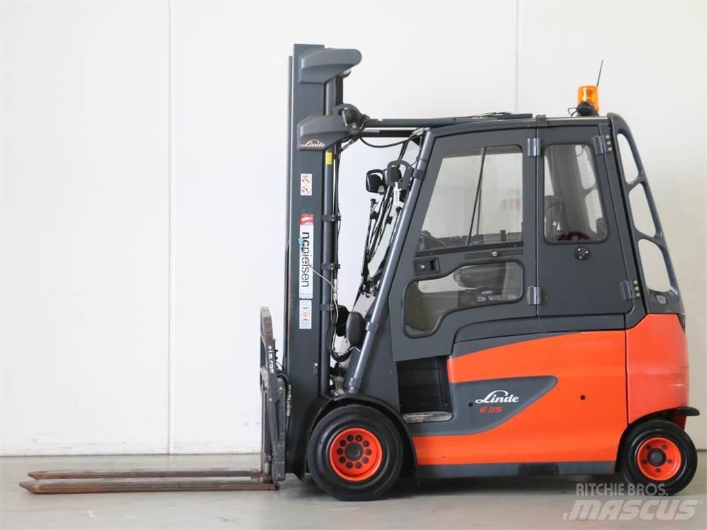 Linde E35HL/387 전동 지게차
