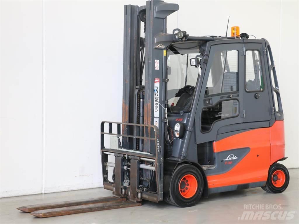 Linde E35HL/387 전동 지게차