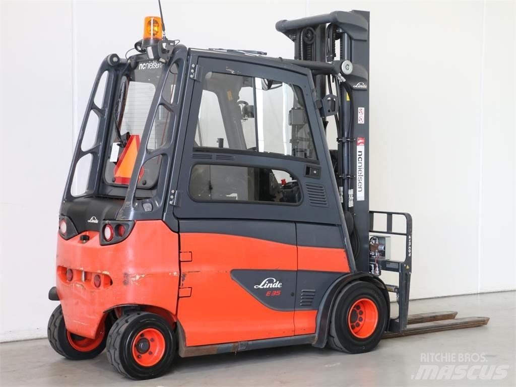 Linde E35HL/387 전동 지게차