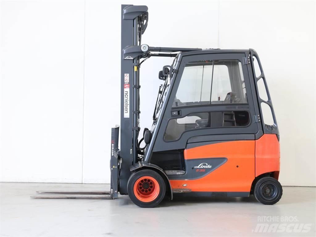 Linde E35HL/387 전동 지게차