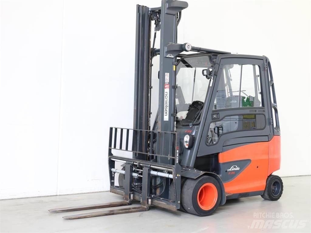 Linde E35HL/387 전동 지게차