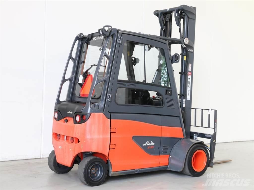 Linde E35HL/387 전동 지게차