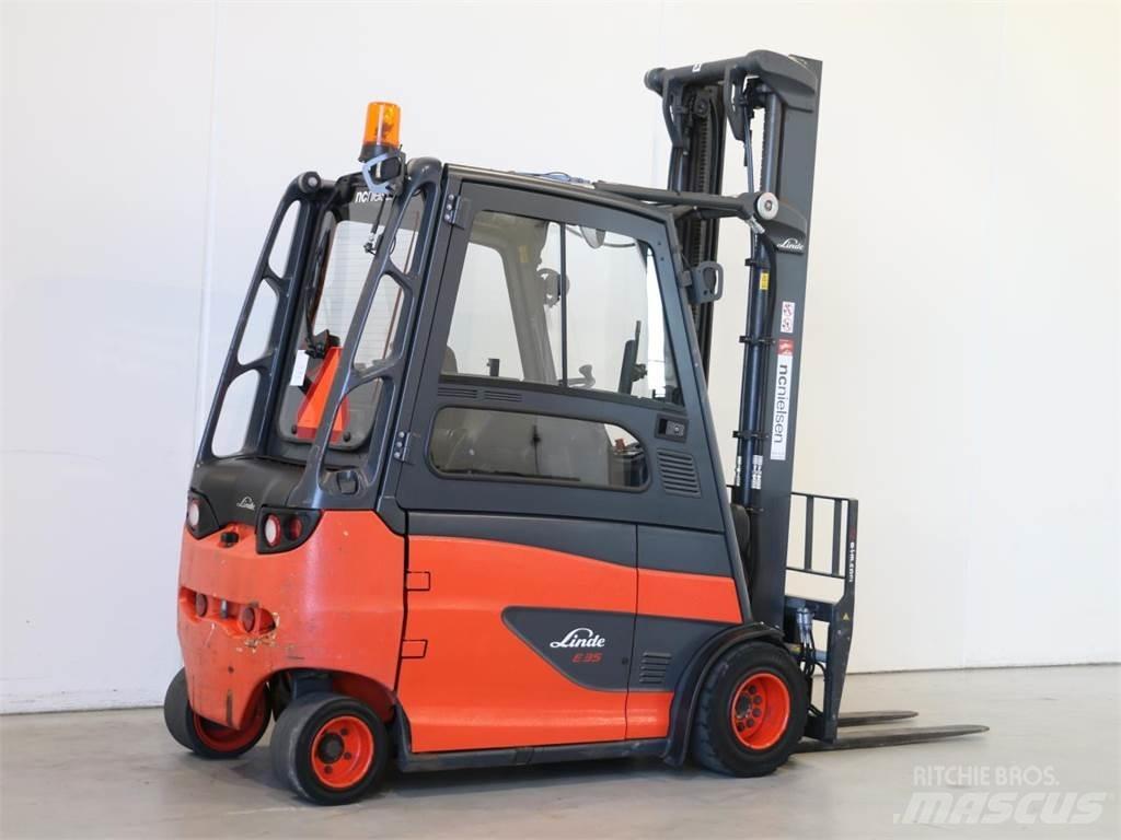 Linde E35HL/387 전동 지게차