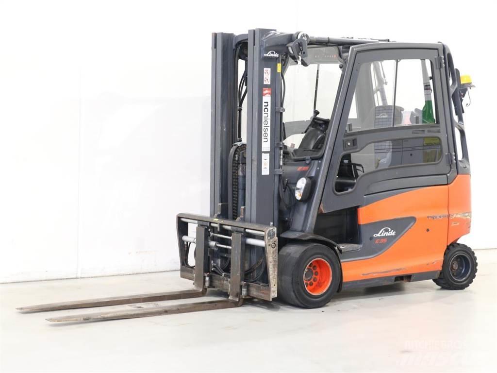 Linde E35HL/387 전동 지게차
