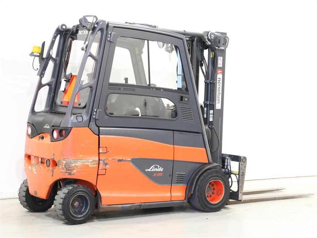 Linde E35HL/387 전동 지게차