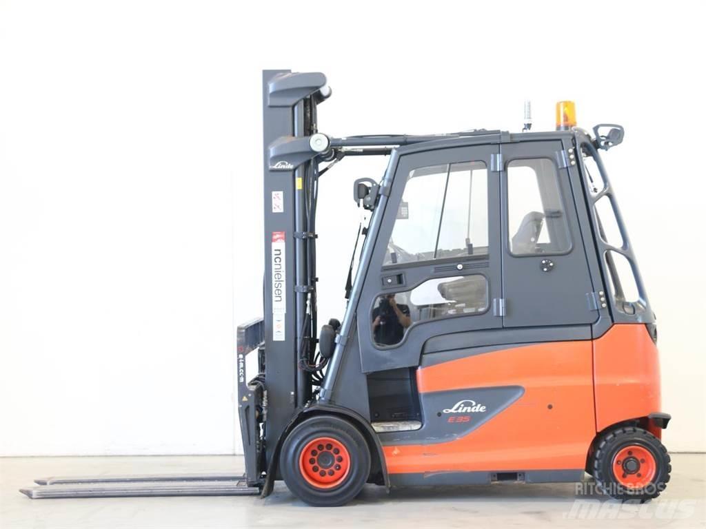 Linde E35HL/387 전동 지게차
