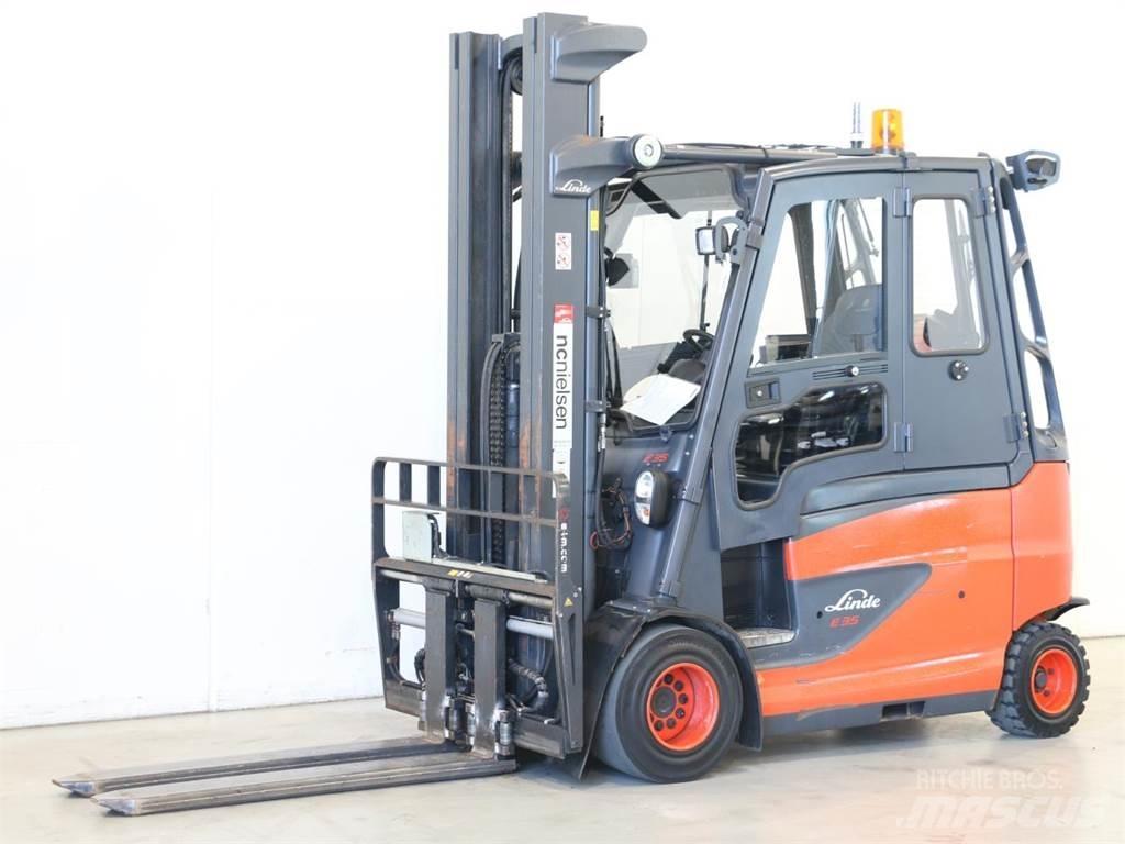 Linde E35HL/387 전동 지게차