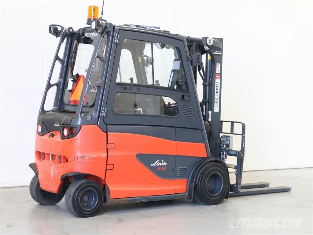 Linde E35HL/387 전동 지게차