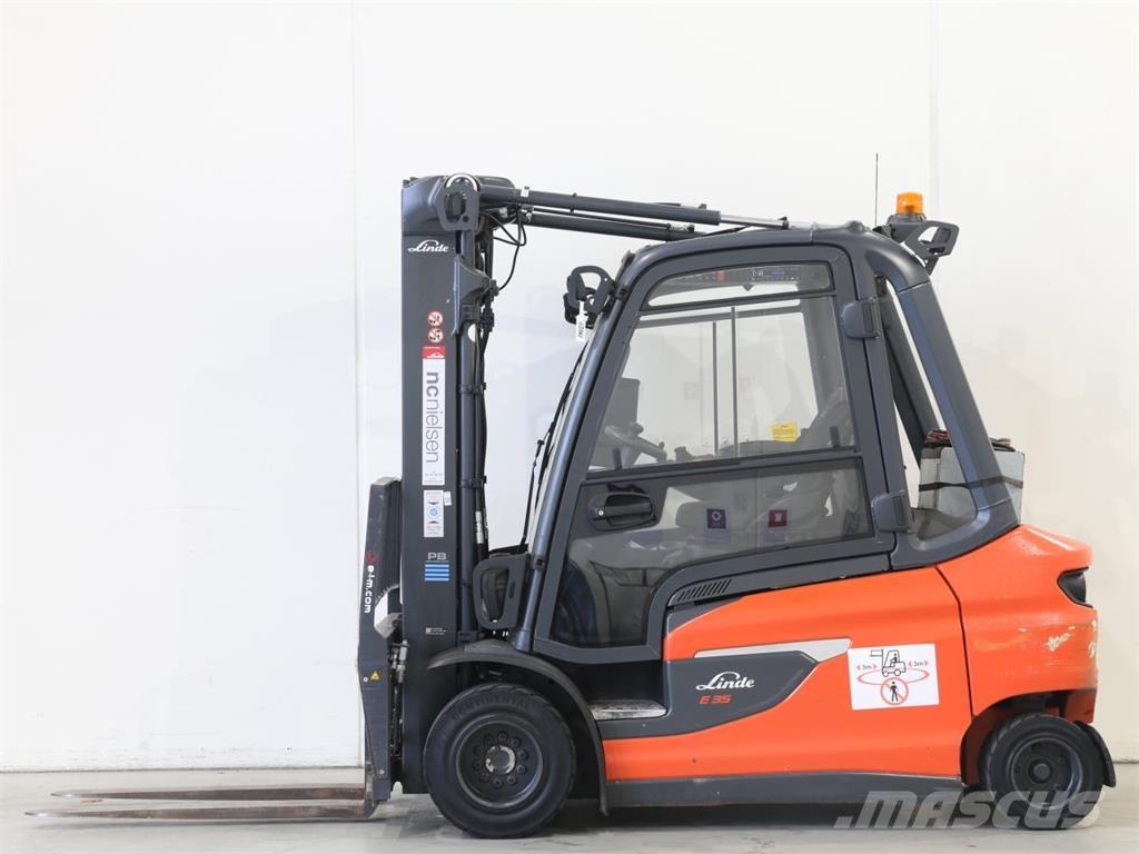 Linde E35L/1252-01 전동 지게차