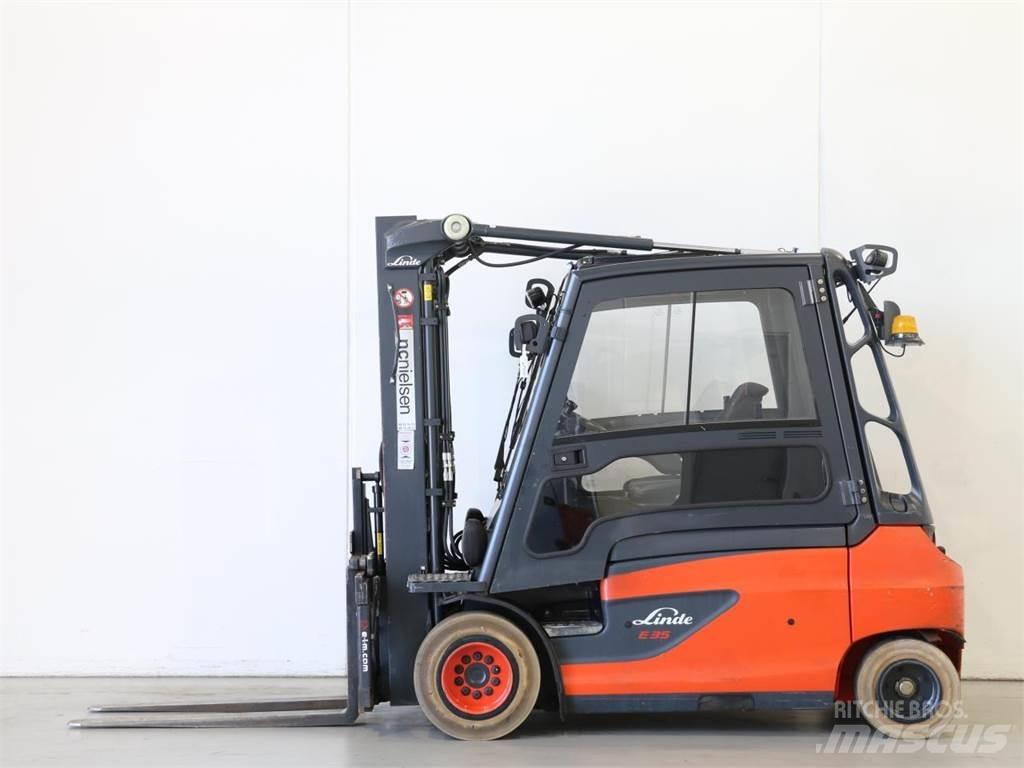 Linde E35L/387 전동 지게차