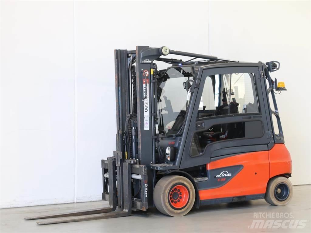 Linde E35L/387 전동 지게차