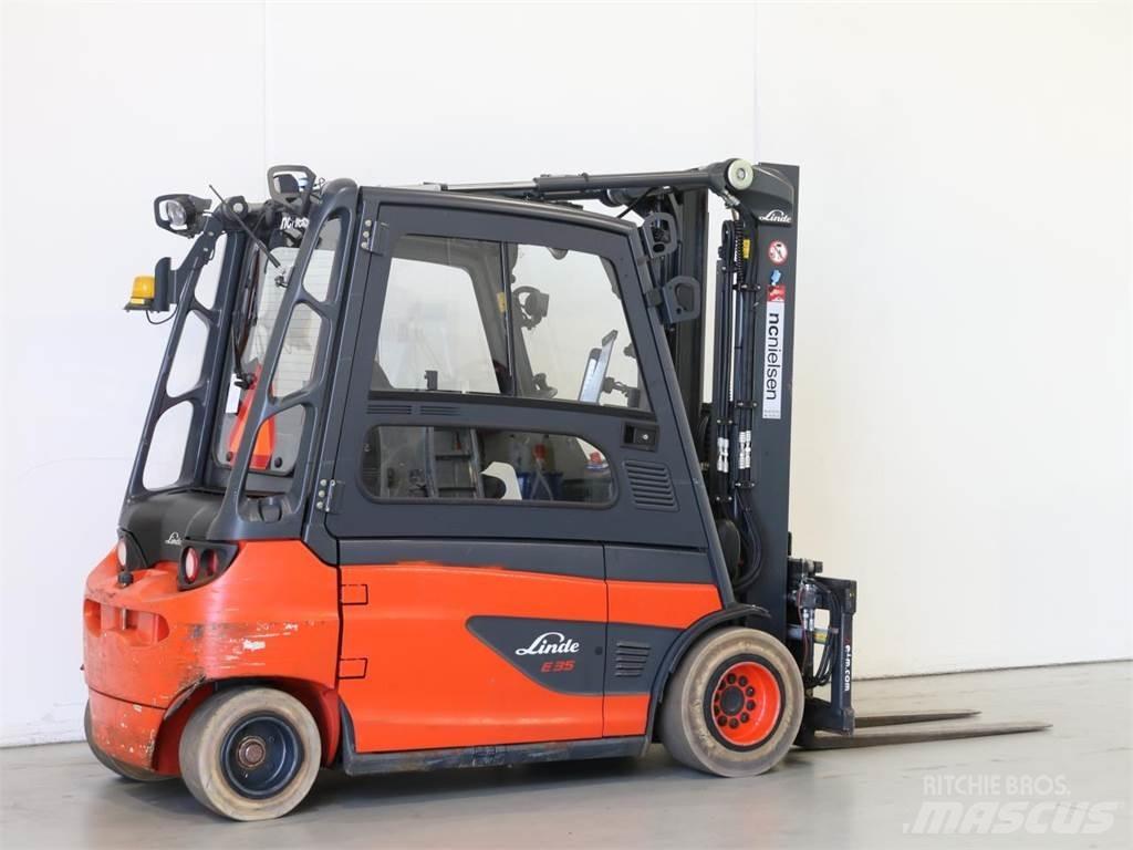 Linde E35L/387 전동 지게차