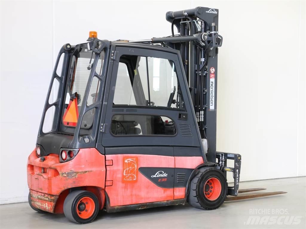 Linde E35L/387 전동 지게차