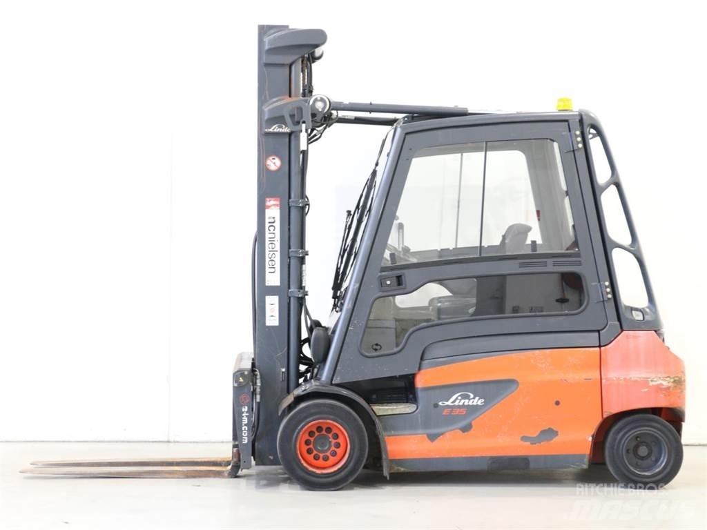 Linde E35L/387 전동 지게차