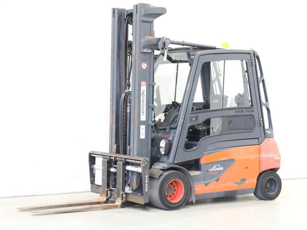 Linde E35L/387 전동 지게차