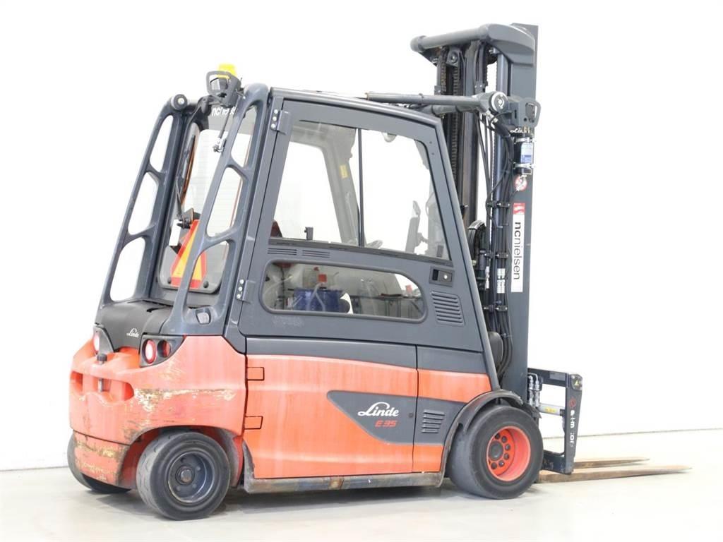 Linde E35L/387 전동 지게차