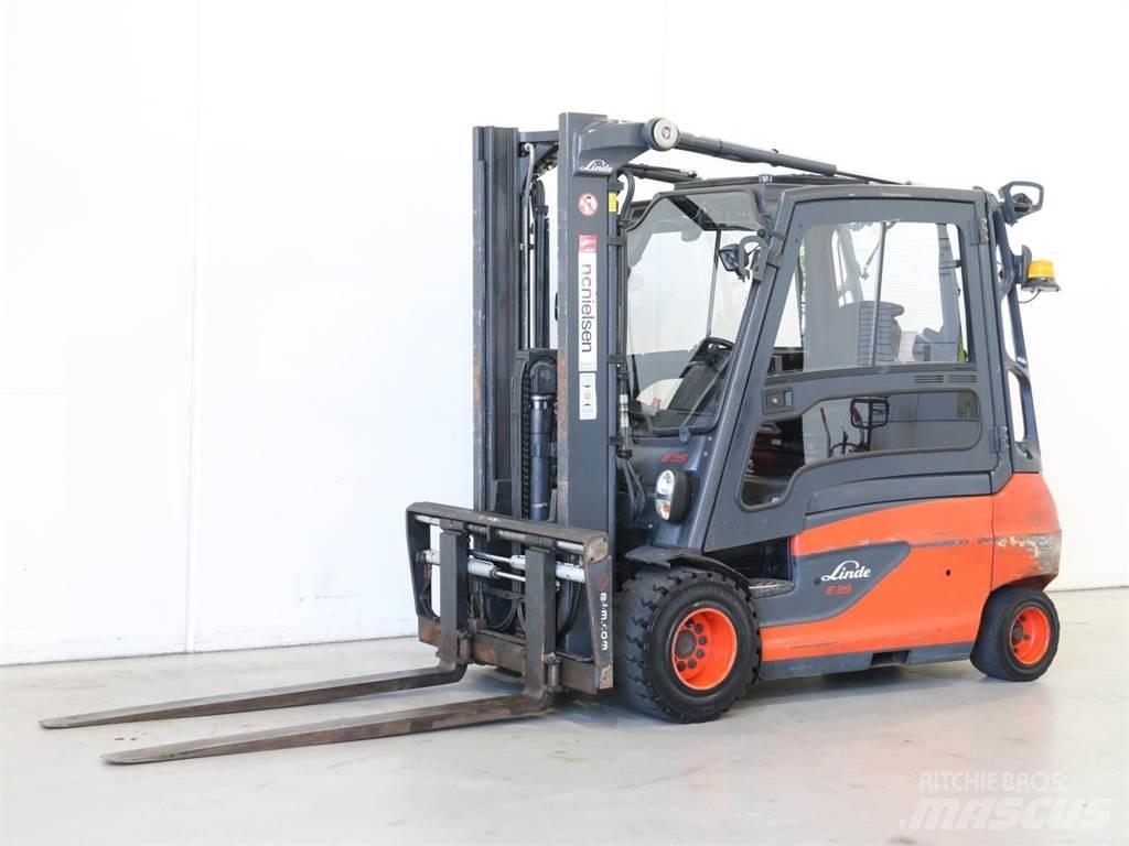 Linde E35L/387 전동 지게차