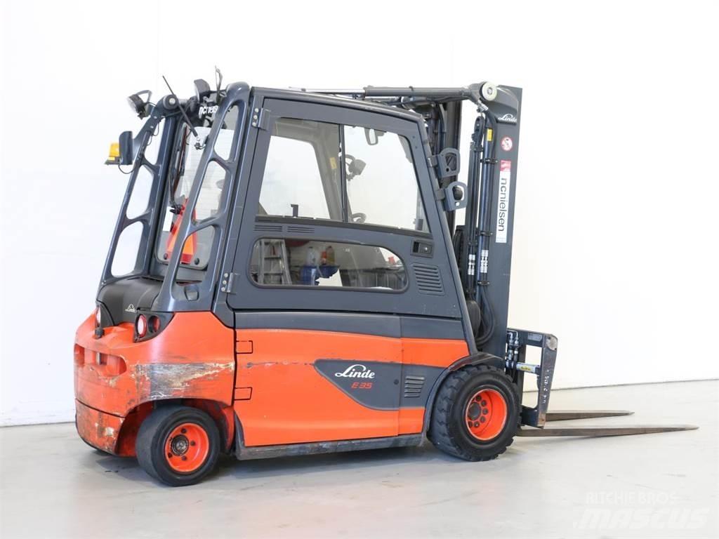 Linde E35L/387 전동 지게차