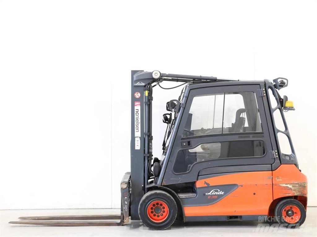 Linde E35L/387 전동 지게차