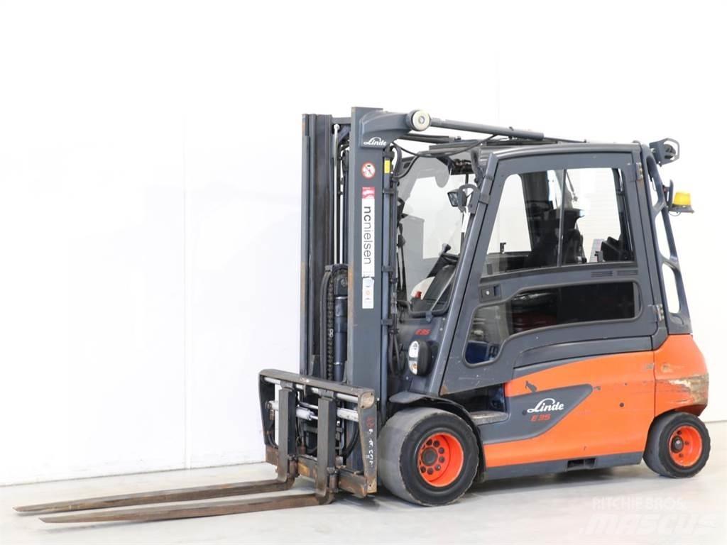Linde E35L/387 전동 지게차