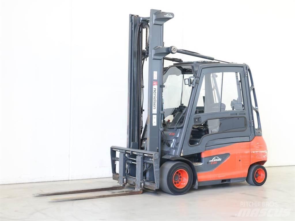 Linde E35L/387 전동 지게차