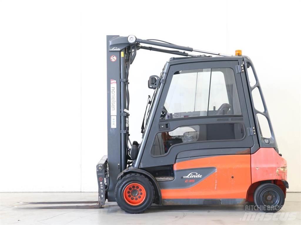 Linde E35L/387 전동 지게차