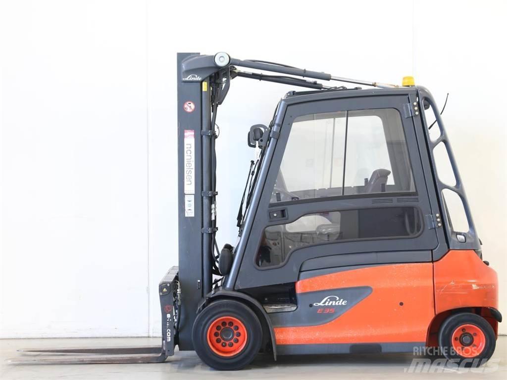 Linde E35L/387 전동 지게차