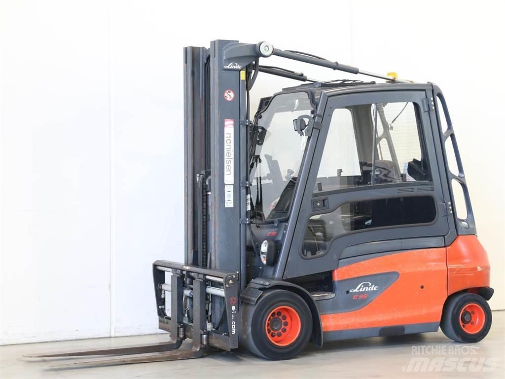Linde E35L/387 전동 지게차